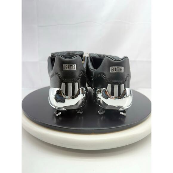 Kith × Adidas Predator Mania Mens Sz 9.5 Black Blue Silver Soccer Cleats JR5624 - Picture 8 of 12